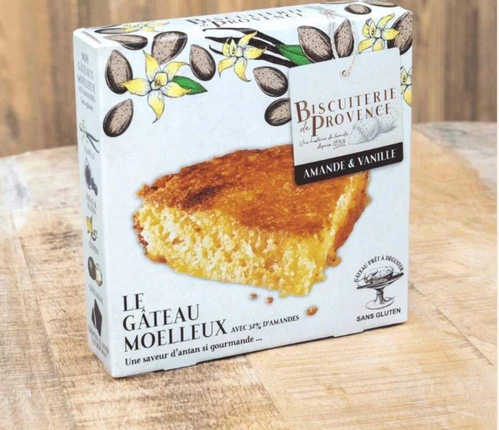 Gâteau Amande & Vanille - Sans Gluten, 225g